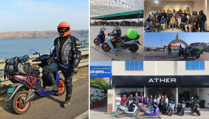 Two Riders Take Ather 450 on Record-Breaking Trip from Goa to Kathmandu Two Riders Take Ather 450 on Record-Breaking Trip from Goa to Kathmandu