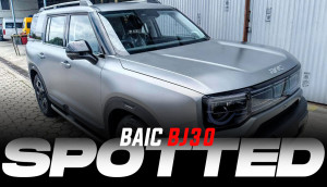 BAIC BJ30 Hybrid SUV Spotted in Kathmandu Ahead of Nepal Launch