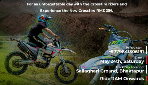 Crossfire RMZ 250 Track Day Experience Announced for Kathmandu Valley – May 24 at Sallaghari Ground, Bhaktapur