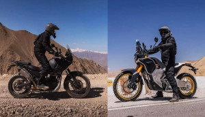 Royal Enfield Officially Reveals Himalayan 750 and Him-E Electric Prototype