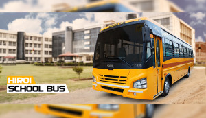 SML Mahindra Launches Hiroi BS6 School Bus in Nepal