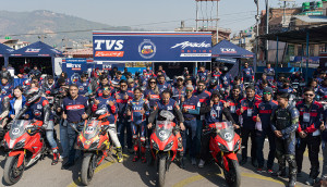 TVS Concludes Inaugural Apache Racing Experience GP in Nepal TVS Concludes Inaugural Apache Racing Experience GP in Nepal