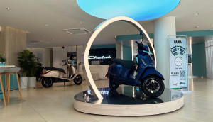 Bajaj Chetak Experience Zone Inaugurated in Kathmandu