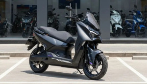 TVS M1-S Electric Maxi-Scooter Teased Ahead of EICMA 2025 Debut