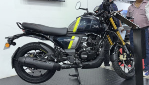 TVS Ronin 225 2025 Edition Launched in Nepal in Midnight Blue Shade