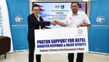 Proton Contributes Drones Worth Nearly RM200,000 to Nepal for Disaster Response