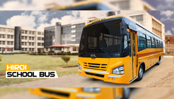 SML Mahindra Launches Hiroi BS6 School Bus in Nepal