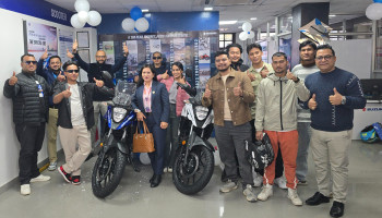 Suzuki V-Strom 250 SX Gets Two New Dual-Tone Colours in Nepal