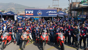 TVS Concludes Inaugural Apache Racing Experience GP in Nepal