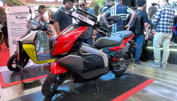 New TVS X Showcased in Nepal; Price, Range and Features