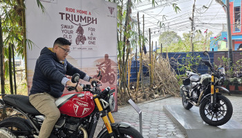 Triumph Motorcycle Nepal Launches Exchange Camp in Dharan Triumph Motorcycle Nepal Launches Exchange Camp in Dharan