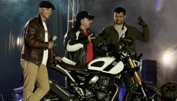 Triumph Nepal Launches New Pearl White Shade for Scrambler 400X at Speed Fest 2025