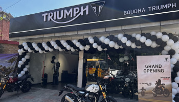 Triumph Nepal Opens New 3S Showroom in Chabahil-Boudha
