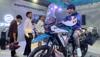 CFMOTO 450MT Makes Waves at NADA Auto Show 2024