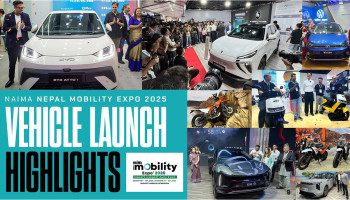 NAIMA NEPAL MOBILITY EXPO 2025: NEW VEHICLE LAUNCH HIGHLIGHTS