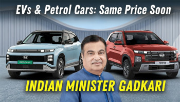 Indian Minister Nitin Gadkari Predicts EV Prices in India Will Match Petrol Vehicles Within 6 Months