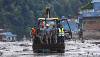 Authorities Step Up Efforts to Reopen Prithvi Highway, Rasuwagadhi Route After Flood Damage
