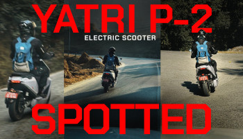 Yatri’s Made-in-Nepal P2 Electric Scooter Spotted Near Kathmandu
