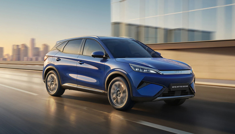 BYD Atto 3 Evo Revealed with Updated Battery, Drivetrain, and Interior