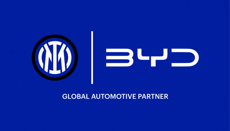 BYD Named Global Automotive Partner of Inter Milan in New Three-Year Deal