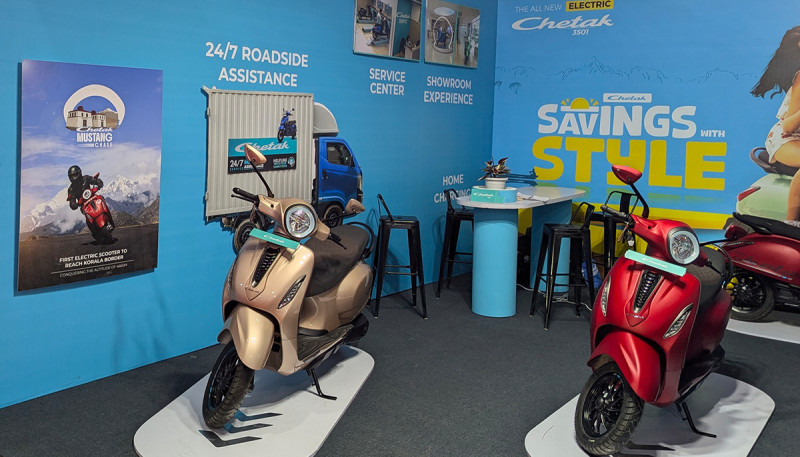 Bajaj Chetak 3501 Debuts in Pokhara at WADA Auto Show 2026