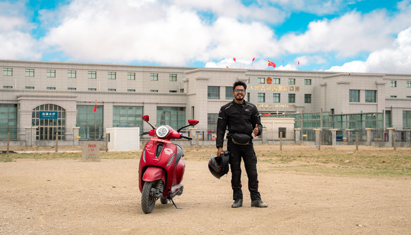 Bajaj Chetak Electric Scooter Conquers Lo Manthang and Korala Border in Nepal