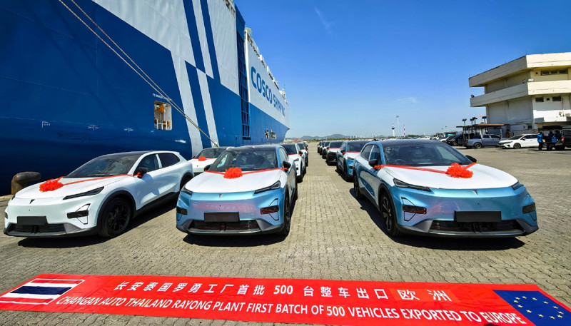 Changan Exports Deepal S05 Electric SUV to Europe from Thailand Plant