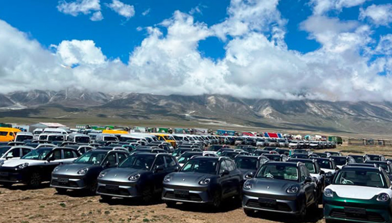 Over 750 EVs Stranded in Upper Mustang as Road Damage Delays Deliveries