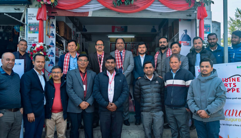 Eicher Genuine Parts Shoppe Inaugurated in Satungal