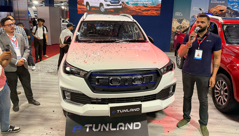 Foton eTunland Electric Pickup Launched in Nepal