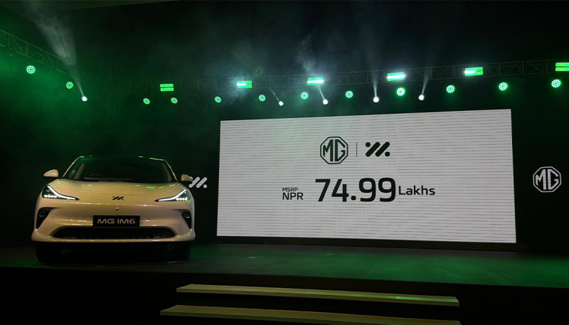 MG Launches Premium Electric SUV IM6 in Nepal