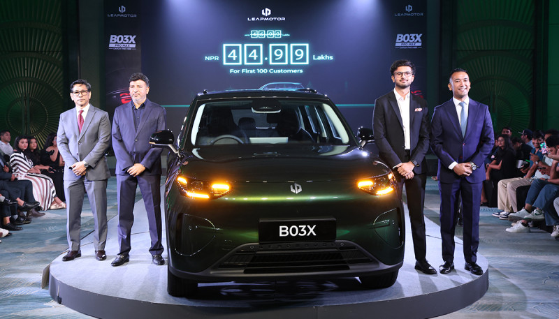 Leapmotor's much-awaited B03X Pro Max Launched in Nepal at Rs 44.99 Lakh