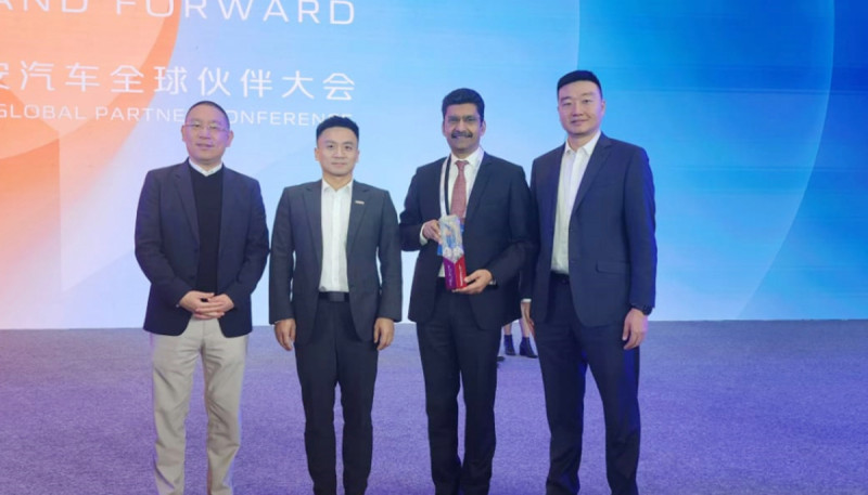 MAW Vriddhi honoured with Changan's prestigious 'Shangri-La New Energy Strategy Award' MAW Vriddhi honoured with Changan's prestigious 'Shangri-La New Energy Strategy Award'