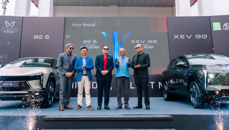 Mahindra BE6 and XEV 9e Electric SUVs Launched in Pokhara