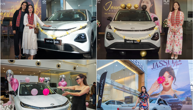 Changan Nevo Q05 Delivered to Five Nepali Celebrities