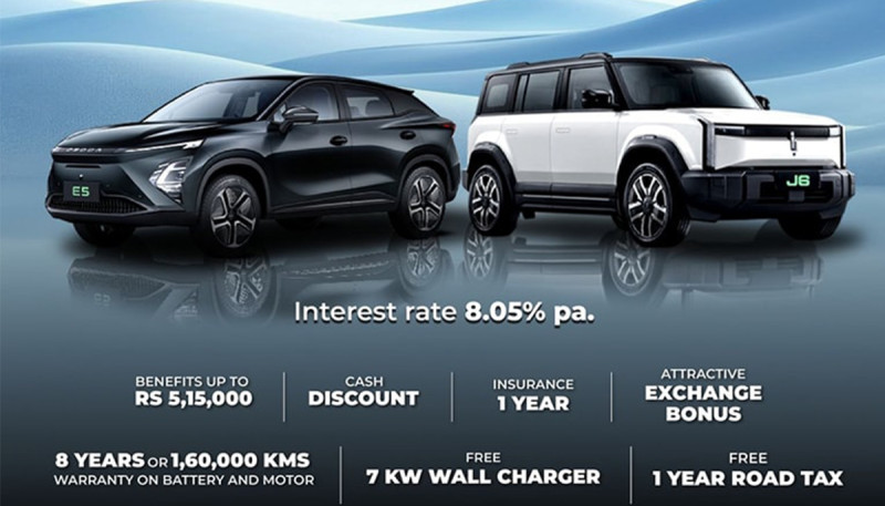 Own an Omoda & Jaecoo EV with Just 20% Down Payment