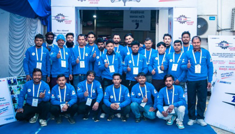 TVS Motor Company Organizes National Level Skill Contest for Nepal at Kathmandu