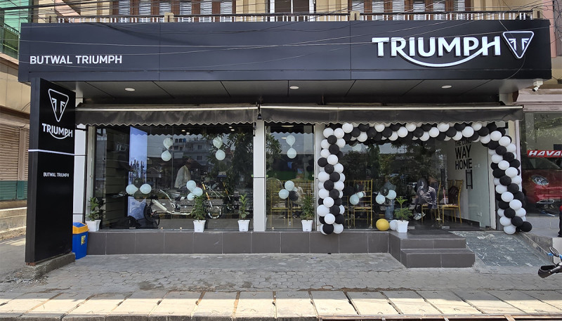 Triumph Nepal Inaugurates New Showroom in Butwal