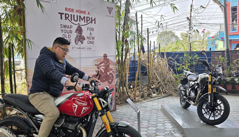 Triumph Motorcycle Nepal Launches Exchange Camp in Dharan