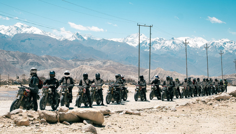 Triumph Nepal Concludes Ride Through the Lost Kingdom of Mustang