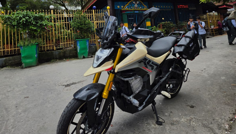 Ultraviolette X47 Crossover Spotted in Kathmandu Ahead of Launch
