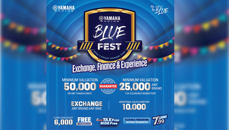 Yamaha Blue Fest Kicks Off in Lalitpur with Exciting Exchange Offers