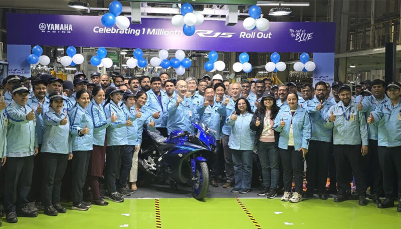 Milestone: Yamaha R15 Hits 1 Million Units in Production
