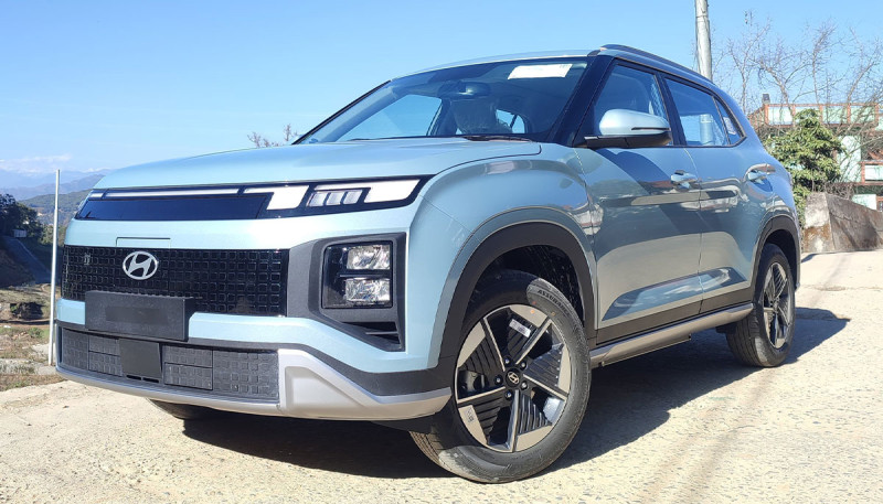 Hyundai Creta Electric Spotted in Nagdhunga Ahead of March Launch