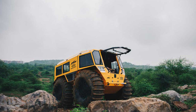 JSW Sherp SMV 1200: Amphibious Off-Roader at NADA Auto Show 2025