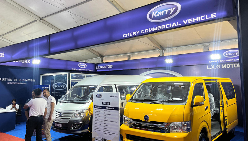 Karry Electric Vans Launched in Nepal by LXG Motors at NAIMA Mobility Expo 2025