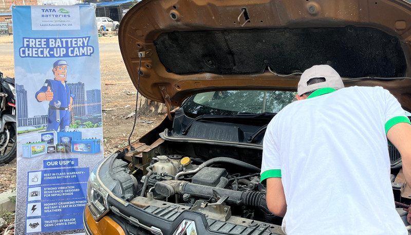 Laxmi Autocomp Successfully Organizes Free Battery Checkup Camp in Janakpur and Bardibas