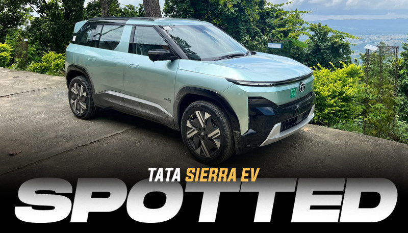 Tata Sierra EV Spotted in Nepal Ahead of NADA Auto Show 2026 Debut