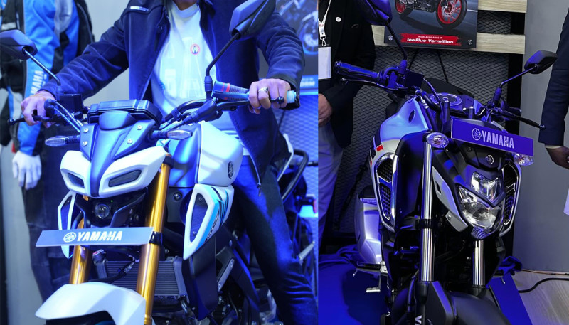 Yamaha MT-15 V2 and FZ-S V3 DLX Get New Colours at NADA Auto Show 2025