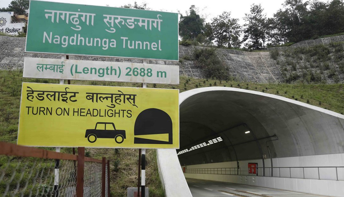 Nagdhunga Tunnel Ready for Launch as Nepal's First Road Tunnel Nears Opening